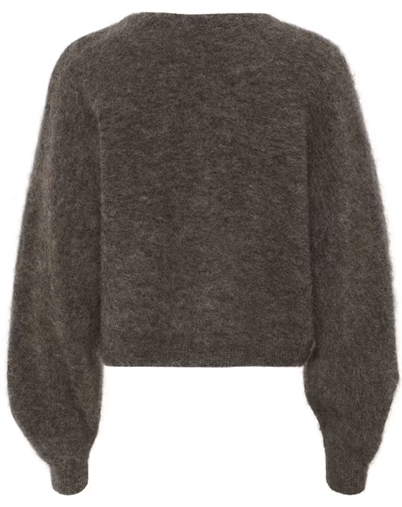 Gestuz - GZDebbie Cardigan - Chestnut Melange